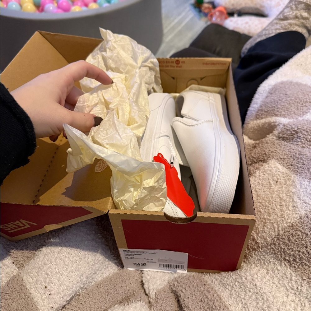 Vans Women's White Sneakers